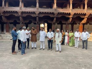 चांदवड रंगमहालाच्या कामातील दिरंगाई व ढिलाई मान्य नाही काम पूर्ण करण्यासाठी पाठपुरावा करणार