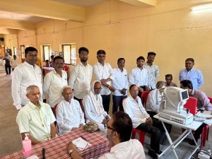 चांदवडमध्ये भव्य रक्तदान व आरोग्य तपासणी शिबिराला उत्स्फूर्त प्रतिसाद…