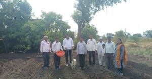 दिघवद वार्ताहार दिघवद येथे हवामान अनुकूल तंत्रज्ञान प्रात्यक्षिक संपन्न